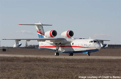 Multipurpose amphibious aircraft Be-200