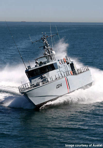 Austal 30m Coastguard Fast Patrol Craft - Naval Technology