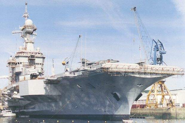 Charles De Gaulle Nuclear-Powered Aircraft Carrier
