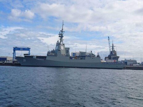 RAN's first Hobart-class air warfare destroyer begins sea-acceptance trials