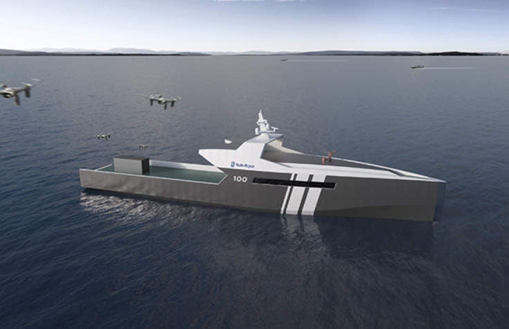 Rolls-Royce unveils autonomous naval vessel concept