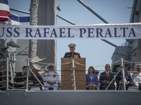 US Navy commissions guided-missile destroyer USS Rafael Peralta