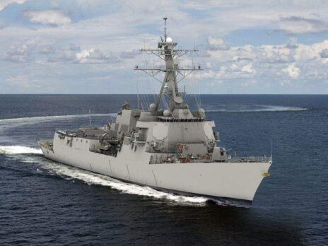 HII to build first Flight III Arleigh Burke-class destroyer for US Navy