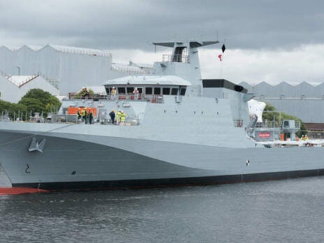 British Royal Navy accepts new River-class OPV HMS Forth