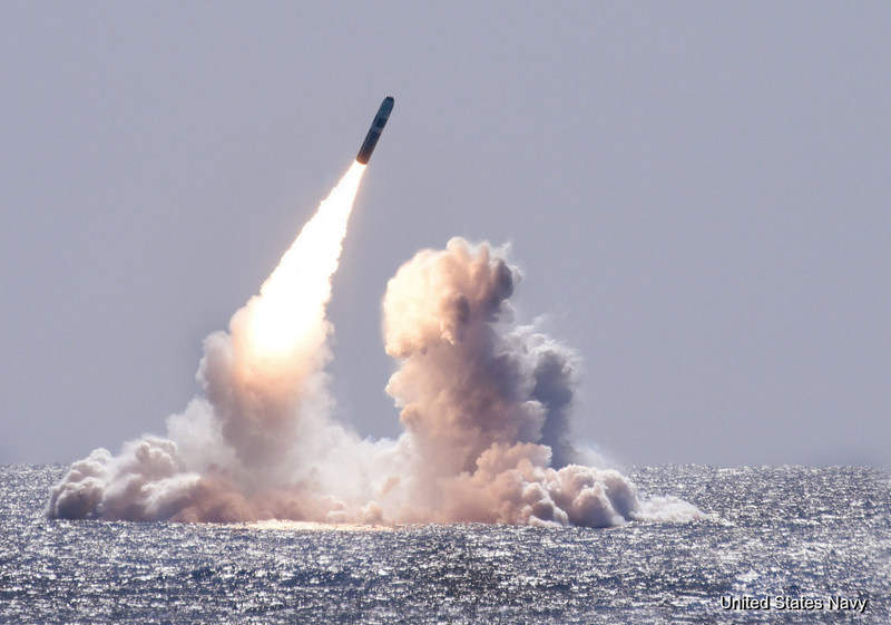 US Navy launches Trident II D5 missile from USS Nebraska - Naval Technology