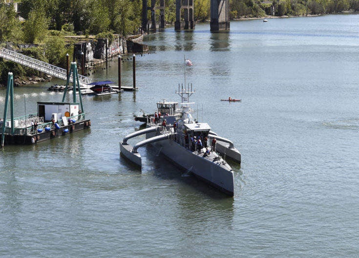 Sea Hunter: inside the US Navy’s autonomous submarine tracking vessel