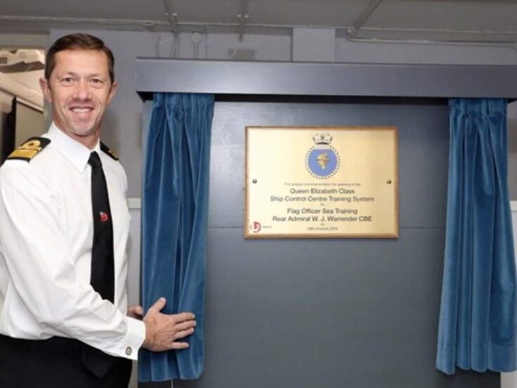 Royal Navy opens Queen Elizabeth-class simulator