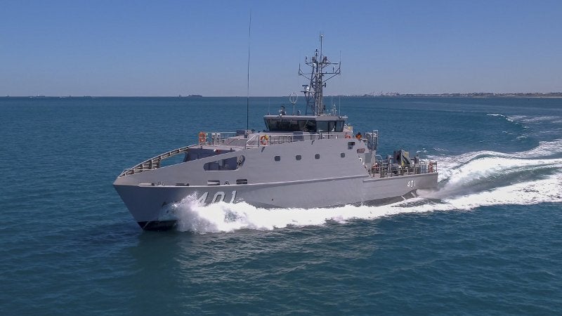 Austal delivers first Guardian-class patrol boat to Papua New Guinea