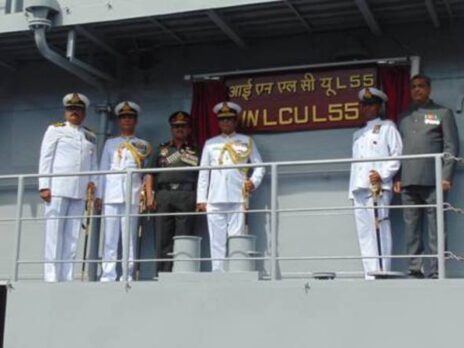 Indian Navy inducts fifth Landing Craft Utility Mk-IV-class ship