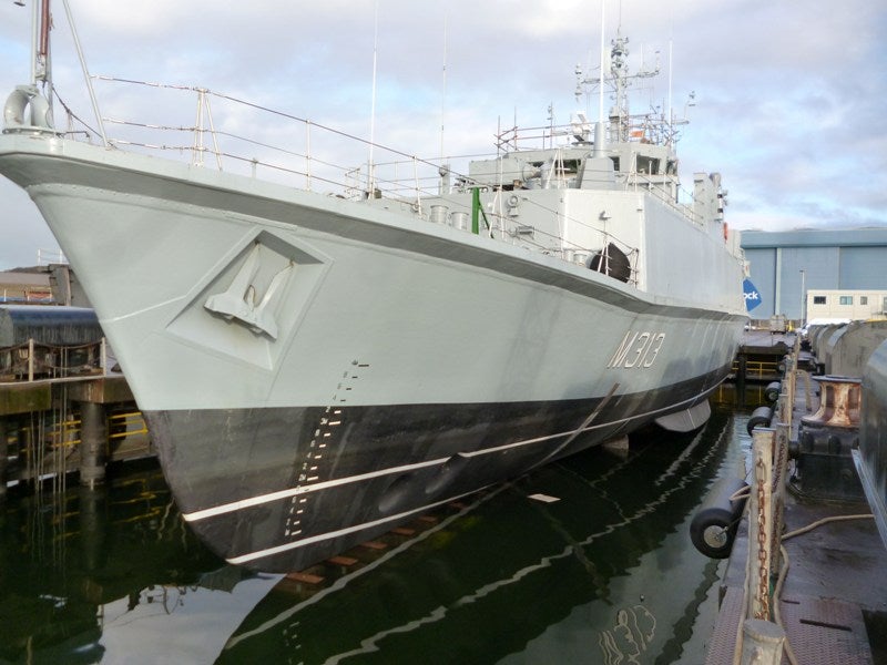 Babcock completes upgrade work on Estonian Navy minehunter