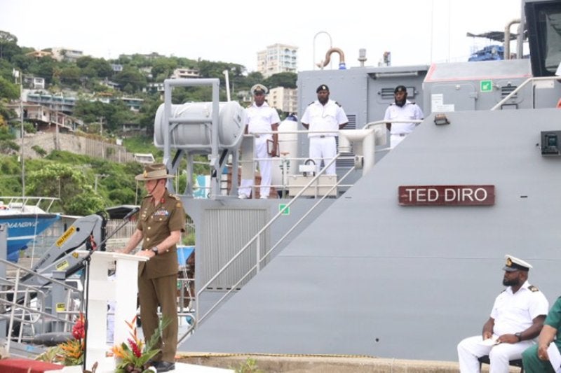 Papua New Guinea commissions first Guardian-class patrol boat