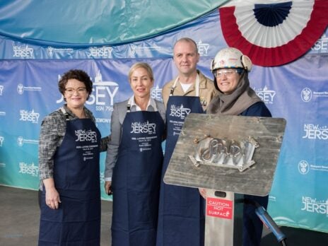Keel authenticated for US Virginia-class submarine New Jersey