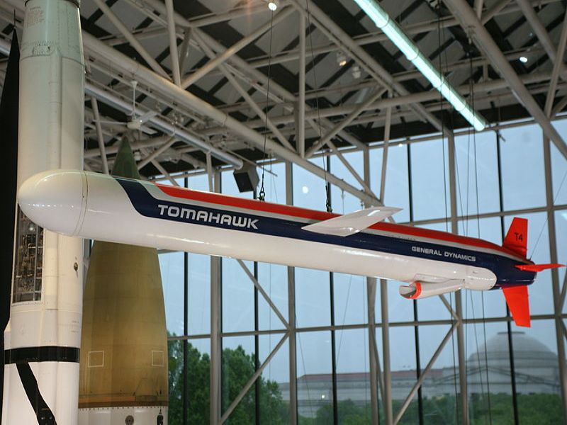 range of tomahawk cruise missile