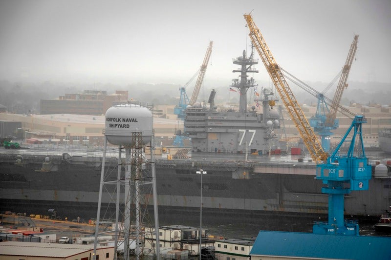 US Navy public shipyards