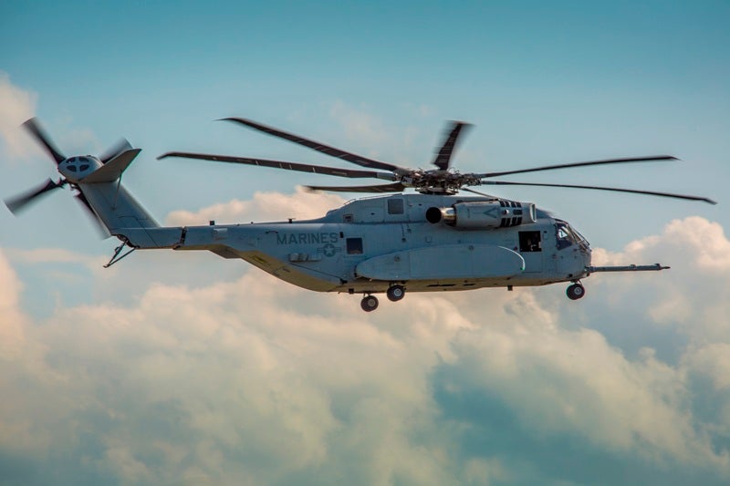 Sikorsky CH-53K helicopters