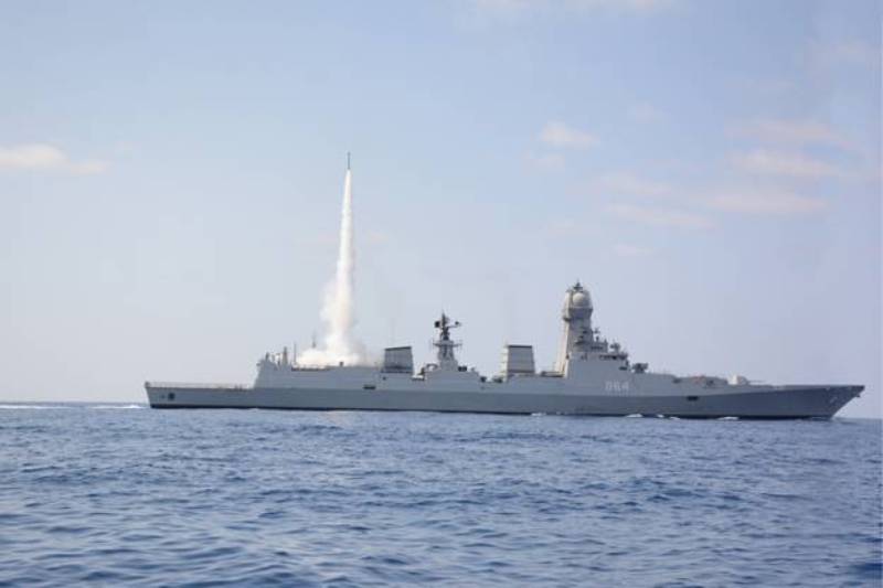 MRSAM Indian Navy
