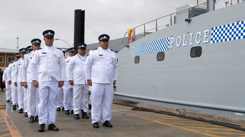 Australia hands over Guardian-class patrol boat to Samoa