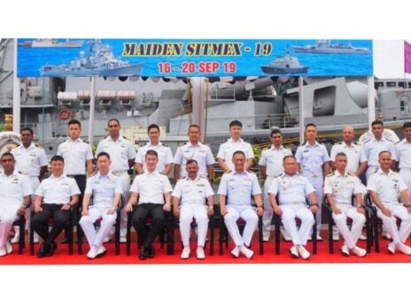 Singapore, India and Thailand begin trilateral naval exercise