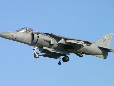 US Navy FRCE concludes fly-in maintenance on USMC Harrier jet