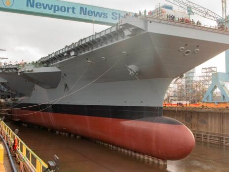 US Navy to christen aircraft carrier John F Kennedy in December