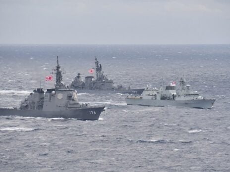 Canadian and Japanese vessels participate in KAEDEX 19