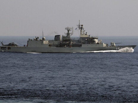 Royal Australian Navy HMAS Toowoomba starts operations in Middle East