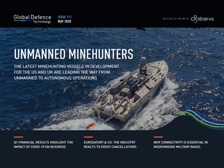 Unmanned minehunters: new issue of Global Defence Technology out now