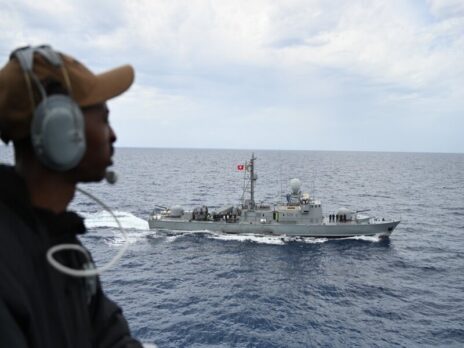 USS Porter conducts exercise with Tunisian Navy in Mediterranean Sea