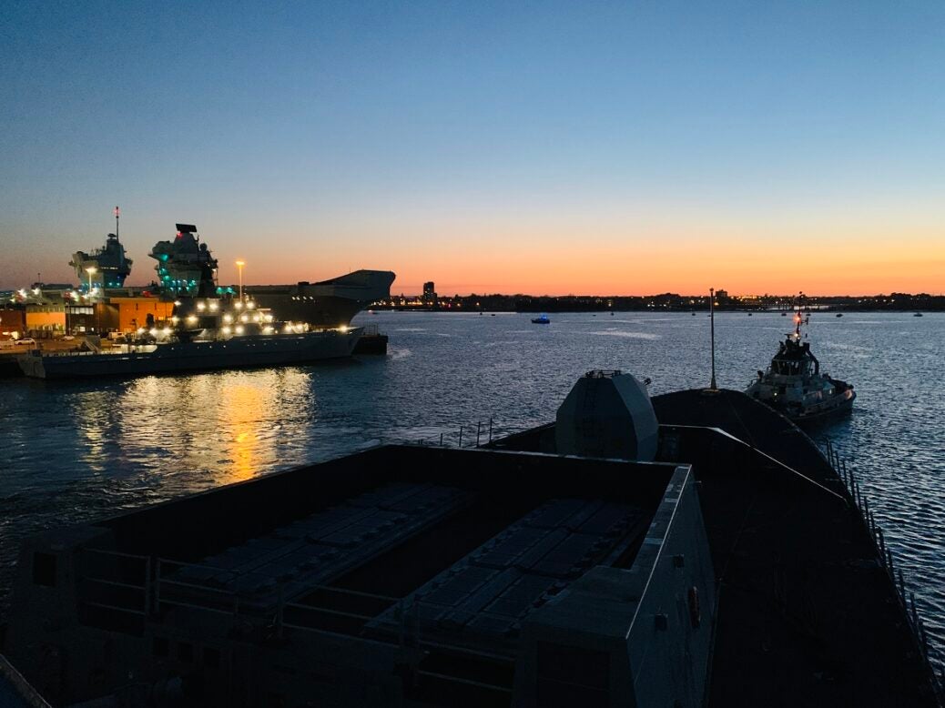 Navy3 (Defender leaves Portsmouth)