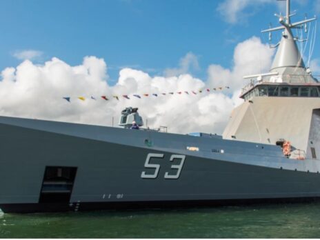 Naval Group launches third Argentinian offshore patrol vessel