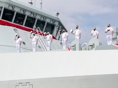 Royal Canadian Navy Commissions first AOPS HMCS Harry DeWolf