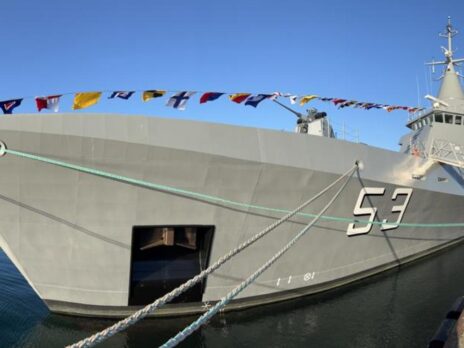 Naval Group delivers third Argentinian offshore patrol vessel