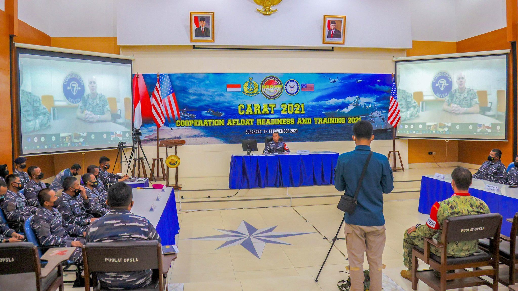 US and Indonesian forces begin CARAT 2021 exercise