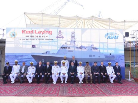 Keel laid for Pakistan Navy’s fourth MILGEM class corvette