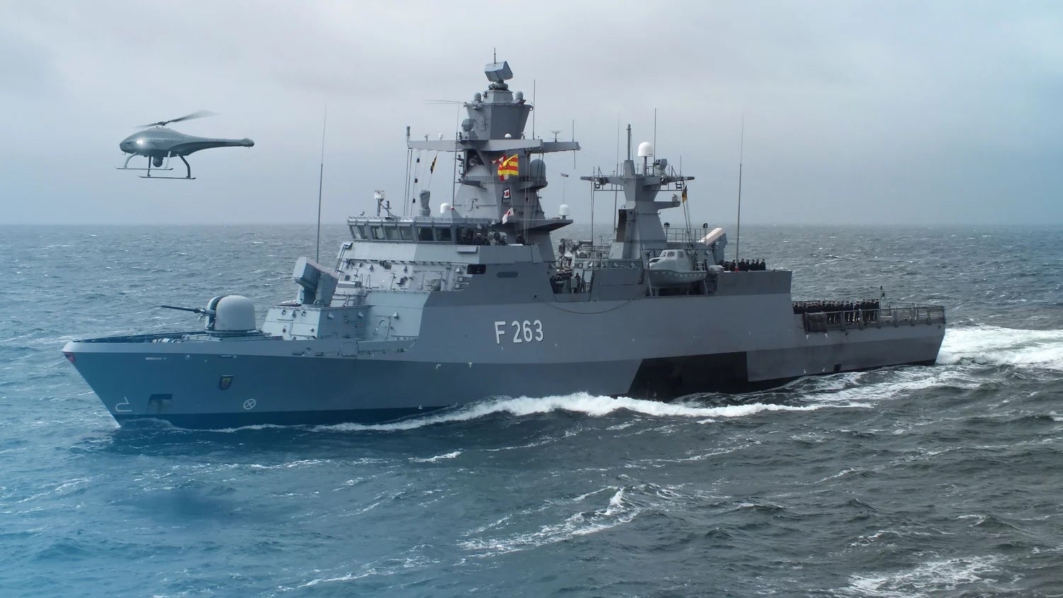 ESG to supply Sea Falcon UAS for German Navy’s K130 corvettes