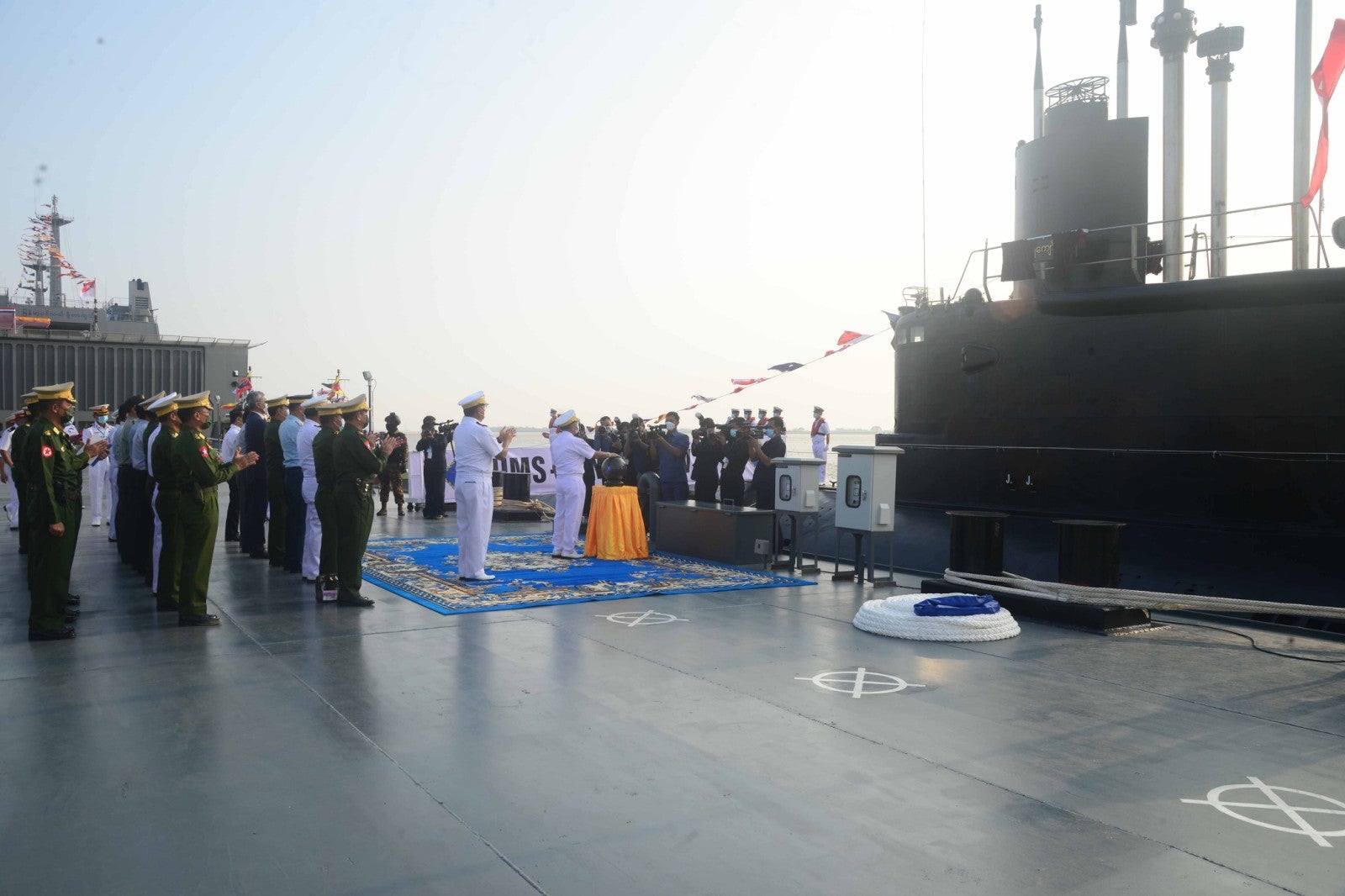 Myanmar Navy commissions Type 35B Ming-class submarine