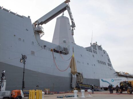 MARMC completes knuckle boom crane repairs abord USS Arlington