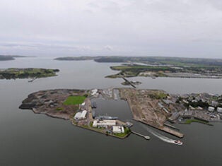 Refurbishment project works progressing at Ireland’s Haulbowline Naval Base
