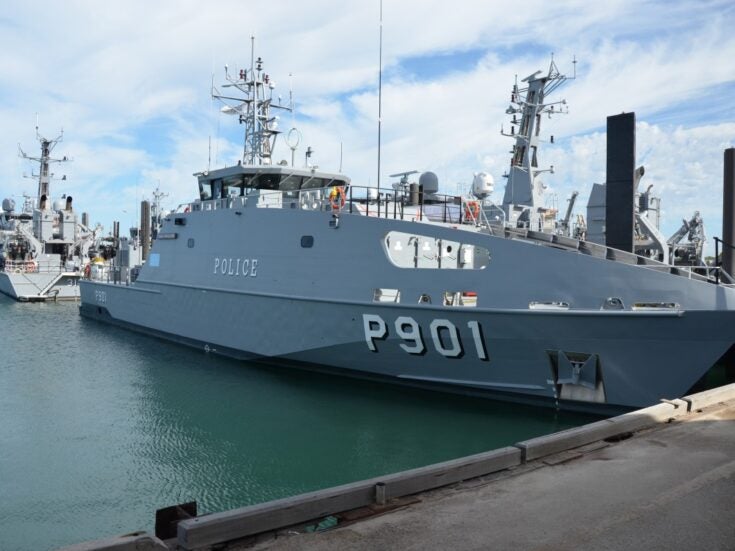 Australian DOD delivers first Guardian-class patrol boat to Micronesia