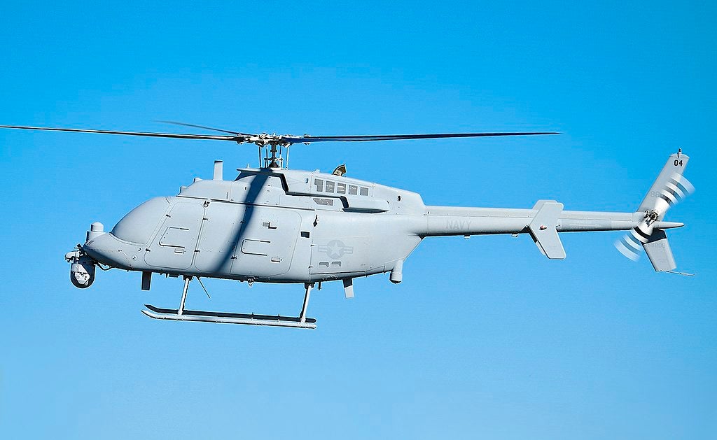 USMC helicopters, Navy MQ-8C demonstrate manned-unmanned teaming
