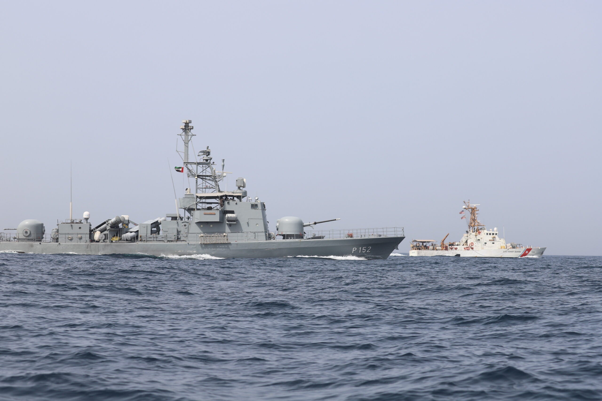 UAE Navy and USCG conclude Exercise Sentinel Shield