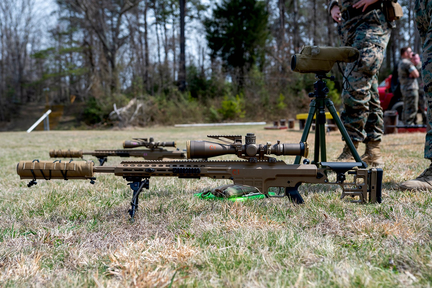 USMC snipers test new Mk22 precision rifle system