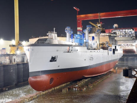 Naval Group launches French Navy’s first replenishment vessel