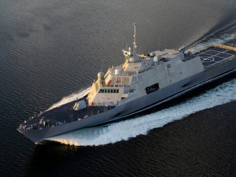US Navy christens 15th Freedom-class littoral combat ship