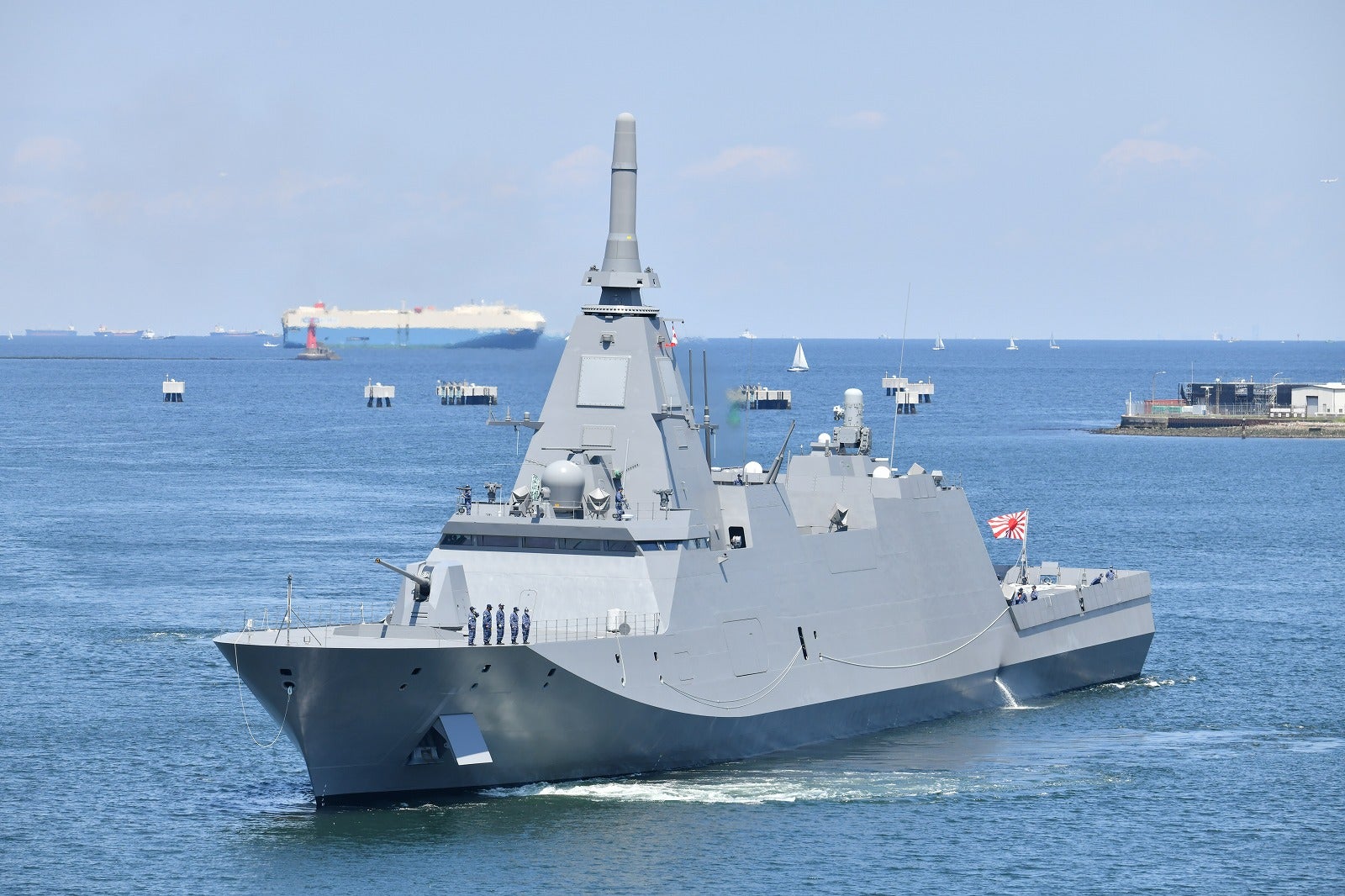 MHI launches JMSDF’s fifth Mogami-class multirole frigate