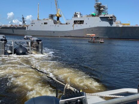 HII demonstrates amphibious warships’ capabilities to operate LDUUV
