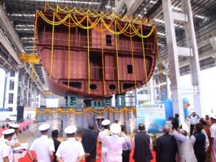 Keel laid for Indian Navy’s fourth SVL and two ASW-SWC ships