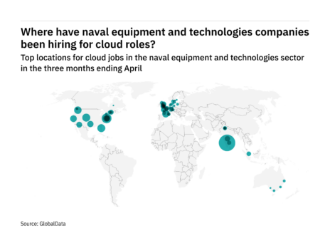 Asia-Pacific is seeing a hiring boom in naval industry cloud roles