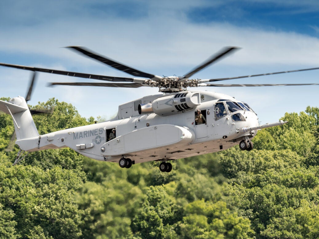 Sikorsky CH-53K helicopter