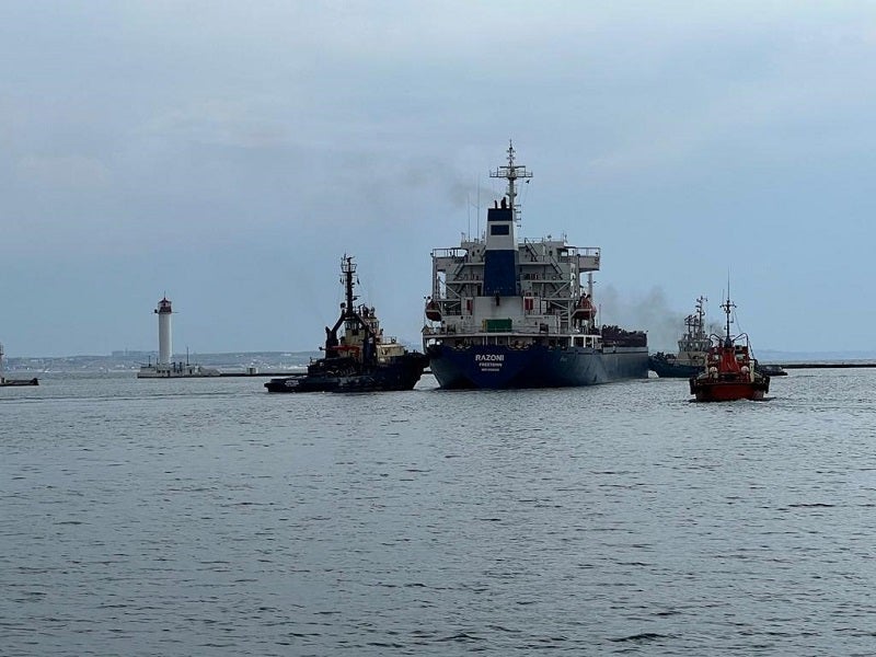 MV Razoni in Odesa port